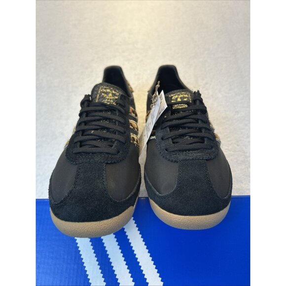 Adidas SL 72 OG Black with Fur Leopard Stripe Women SZ 6.5 New in Box - Picture 10 of 13